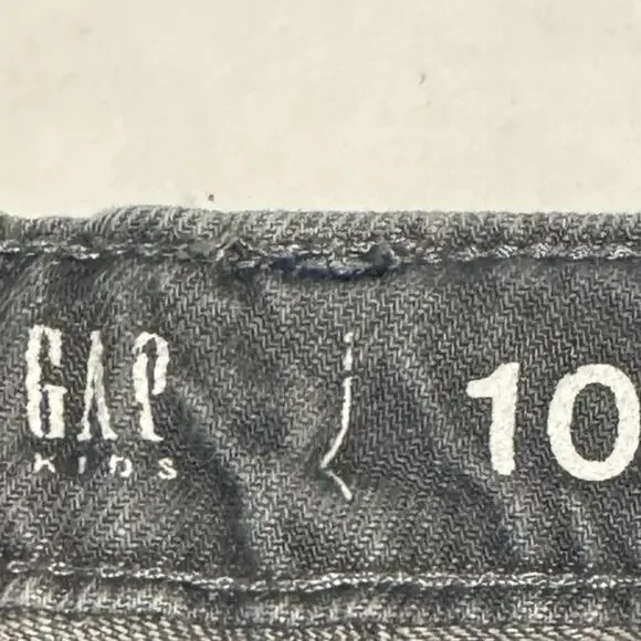 Gap Kids Lot of 2 Girl 10 Low Stride Jeans Embroidered Distressed School Casual - Picture 6 of 16